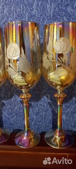 Хрустальные фужеры