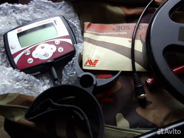 Металлоискатель Minelab X-terra 505 + допы