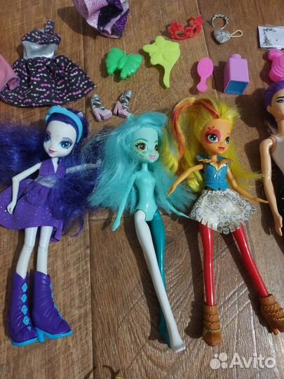 Куклы оригинал my Little pony Экверстия, барби