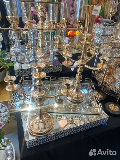 Подсвечник/столы, вазы/отправка из Стамбула