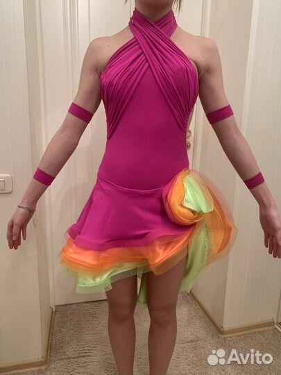 Платье для бальных танцев латина