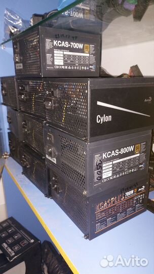 Блок питания 700w 800w 1000w Aerocool kcas Bronze