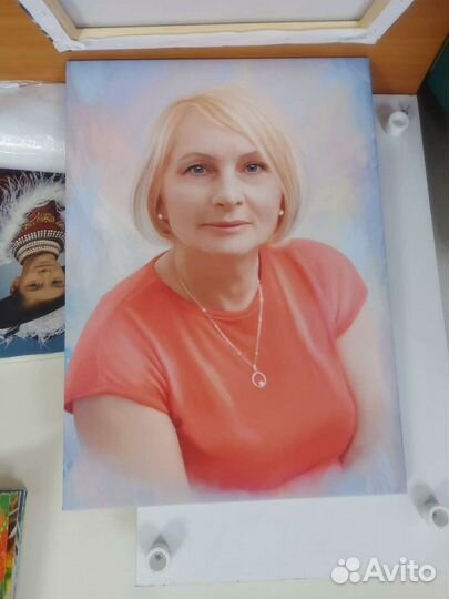 Арт портрет/картина. Печать фотографий на холсте