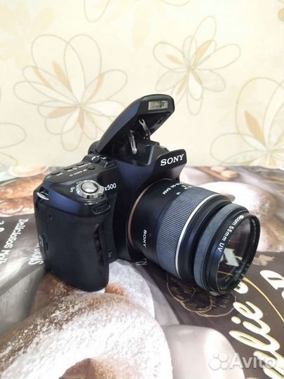 Зеркальный фотоаппарат sony dslr a500