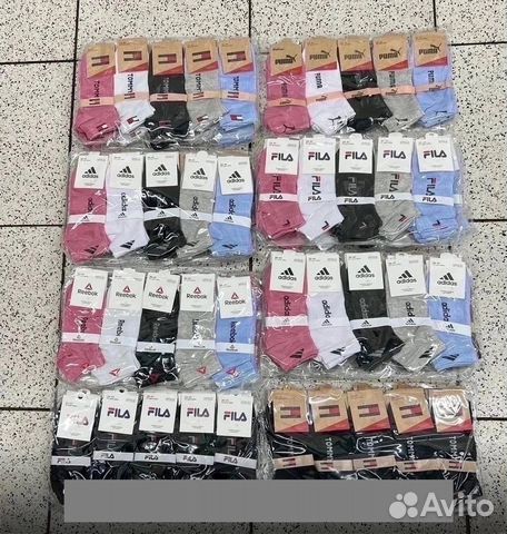 В наличии Носки брендовые (женские и мужские)