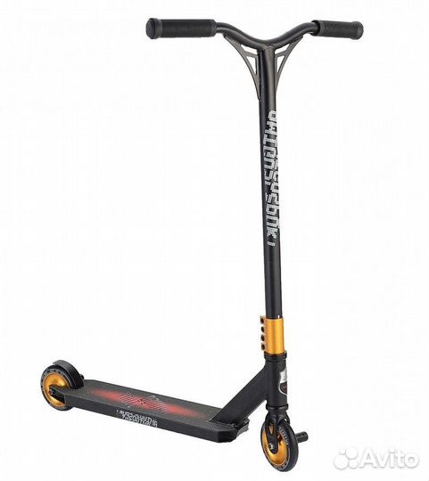 Трюковый самокат Explore stunt deluxe черный