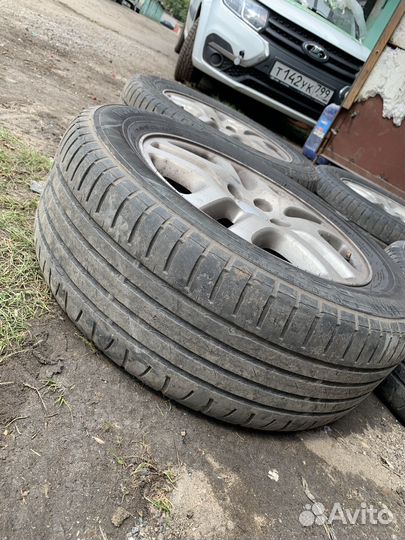 Колеса в сборе r16 Subaru летние