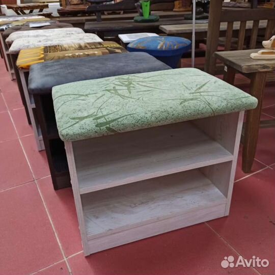 Полка для обуви, банкетка, обувница