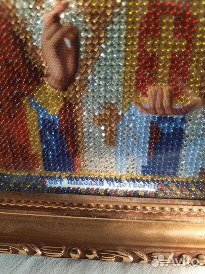 Иконы вышитые бисером