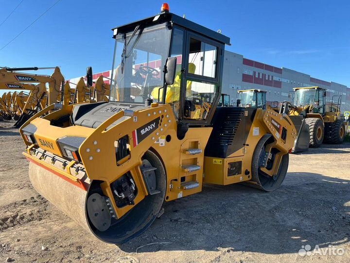 Дорожный каток Sany STR100C-8C, 2024