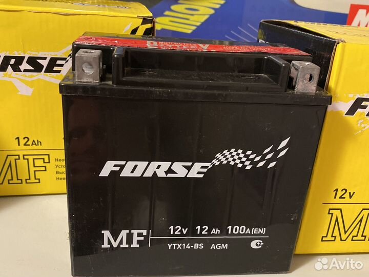 Аккумулятор мото AGM