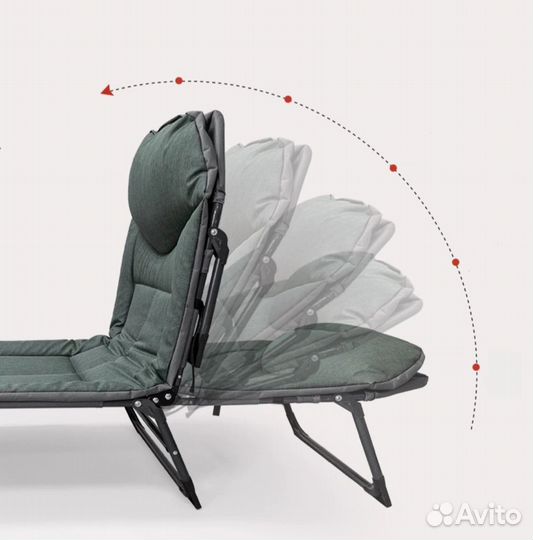 Раскладушка с матрасом