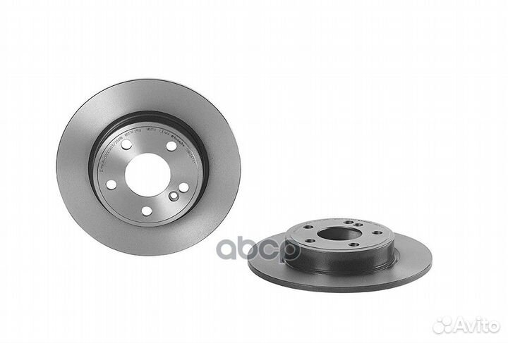 Диск тормозной задний 08B34741 Brembo