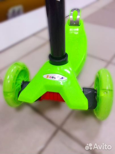 Самокат 3х колесный