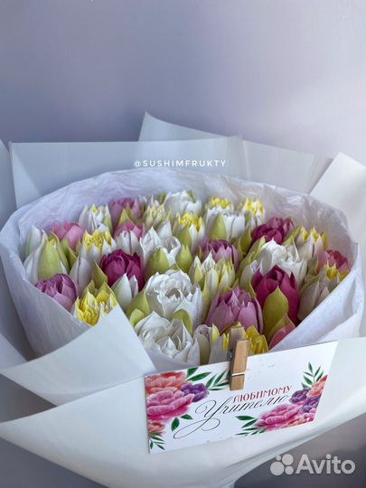 Зефирные цветы