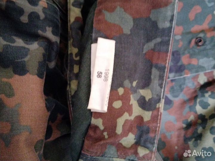 Камуфляжный костюм с пилоткой