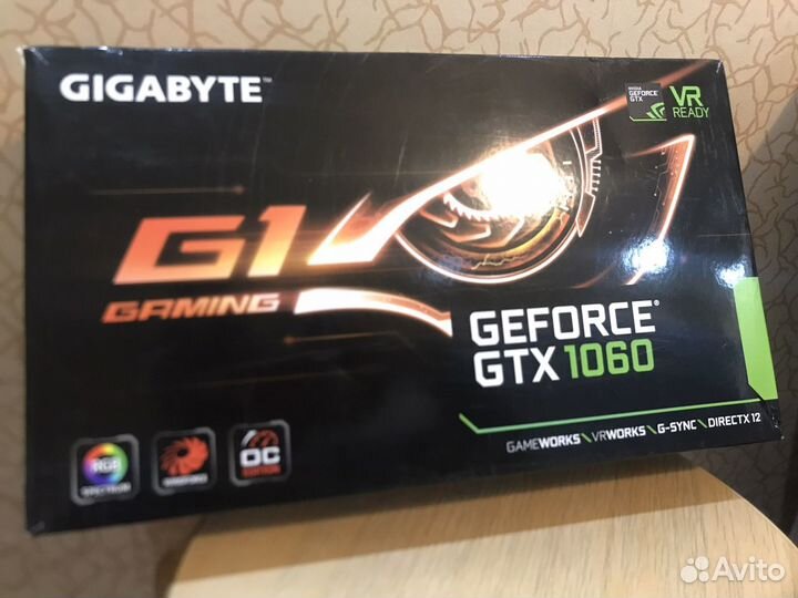 Видеокарта gtx 1060 6gb