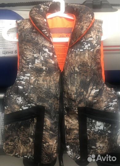 Спасательный жилет S - M, с воротником