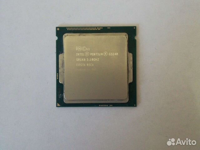 Pentium G3240 + кулер