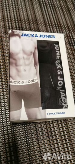 Трусы боксеры мужские original jack & jones M, L