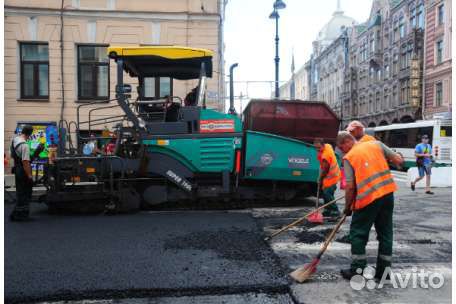 Укладка асфальта