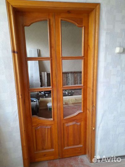 Межкомнатные двери бу деревянные