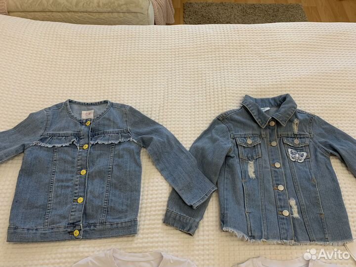 Одежда для близняшек погодок 104-110 см летняя