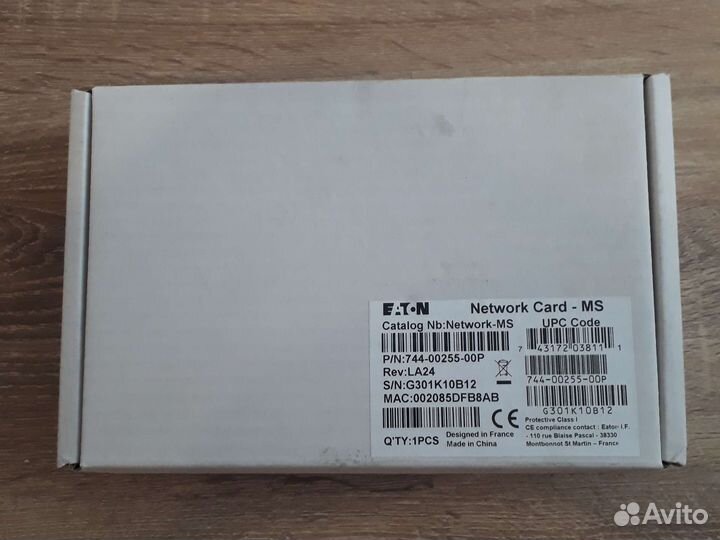 Сетевая карта Eaton Network Card-MS новая