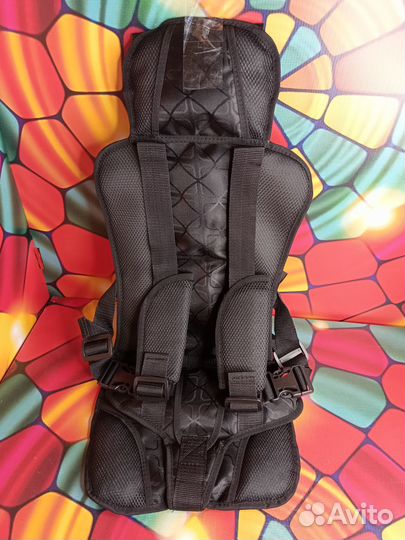 Детское бескаркасное автокресло от 3- 12 лет