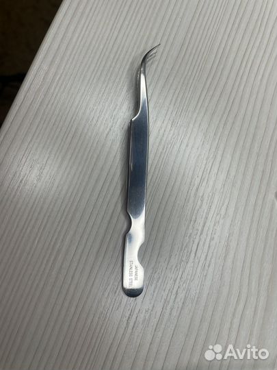 Пинцет для наращивания ресниц Vivienne