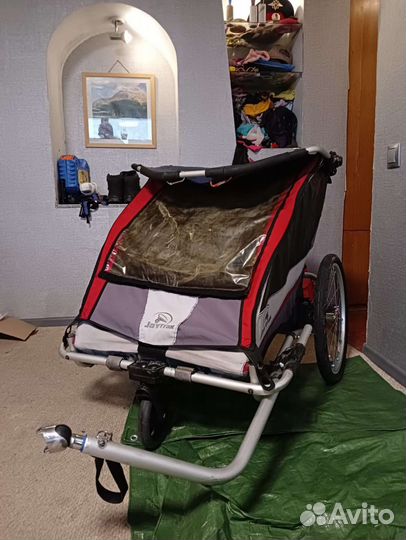 Велосипедный трейлер прицеп коляска для детей