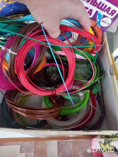 3D ручка с набором пластика