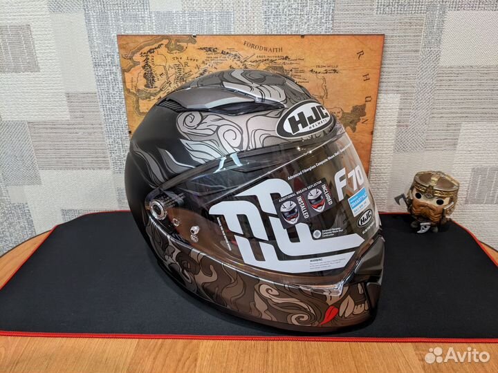 Новый Мотошлем HJC F70 Размер М