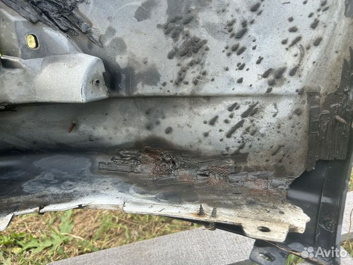 Бампер на mitsubishi lancer 10