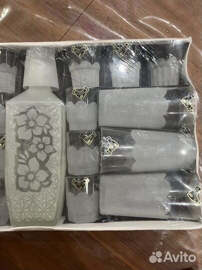 Бокалы с графином Гусь Хрустальный