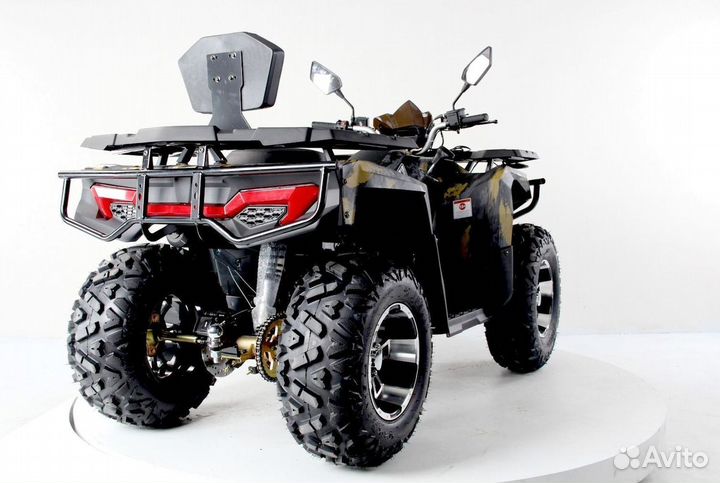 Квадроцикл 300 кубов Motax Grizlik желтый
