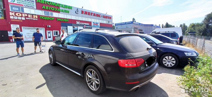 Багажник на рейлинги для audi A4 2008-2015 allroad