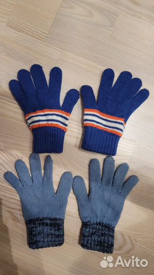 Шапки и перчатки для мальчика 7-10лет Oldos