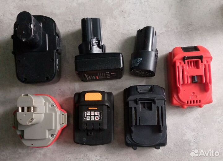 Аккумуляторы для шуруповерта