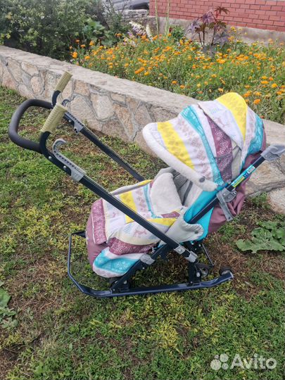 Коляска санки