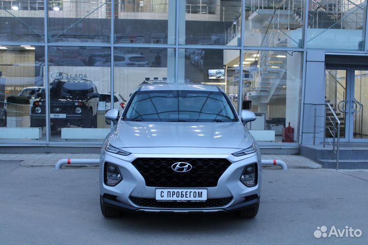 Hyundai Santa Fe 2.2 AT, 2019, 48 540 км