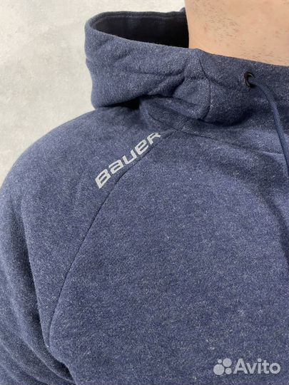 Толстовка bauer perfect hoodie BLK