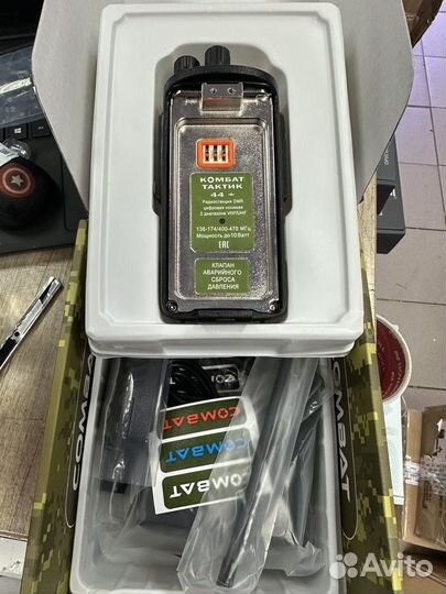 Комбат тактик 44+ цифровая dmr рация военная