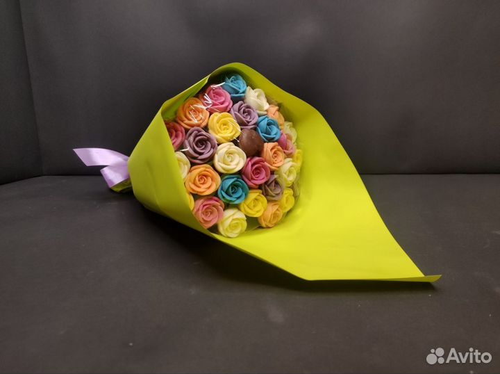 Шоколадные Розы - 29 шт в Букете