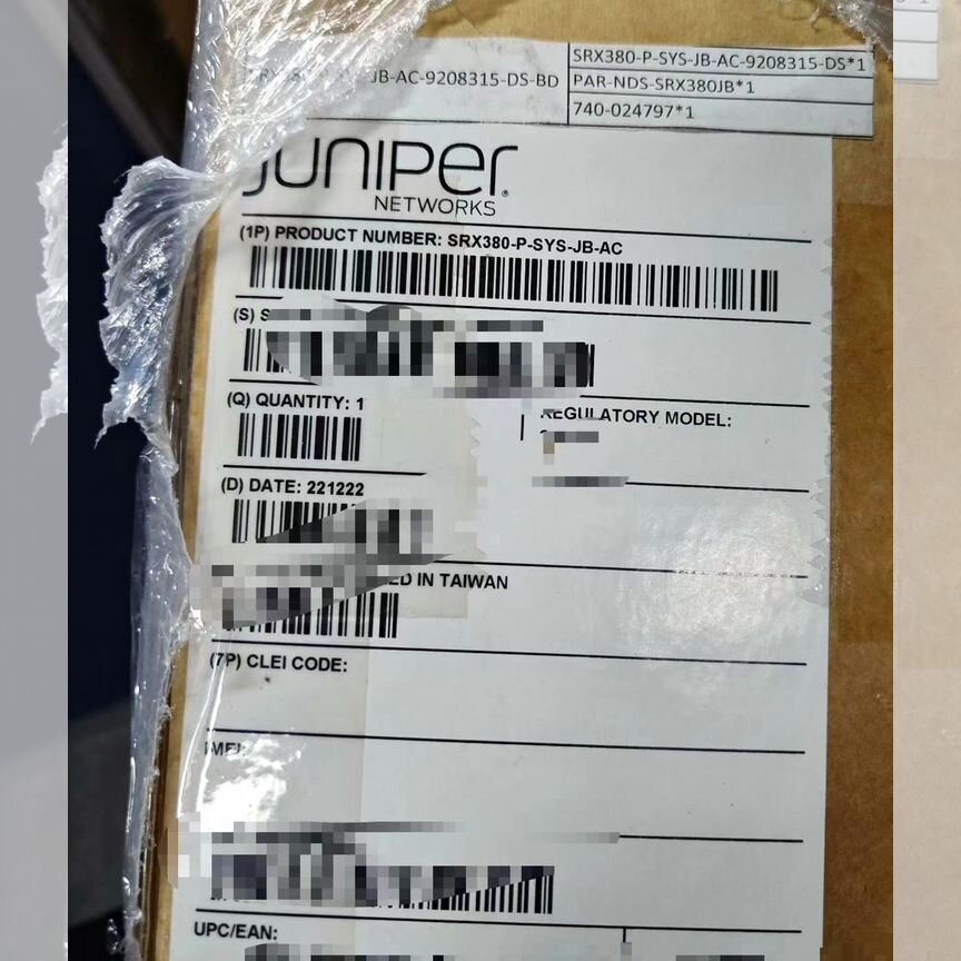 [SRX380-P-SYS-JB-AC] Межсетевой Экран Juniper Srx380-P-Sys-Jb-Ac