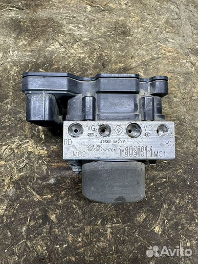 Renault Logan 2 блок ABS