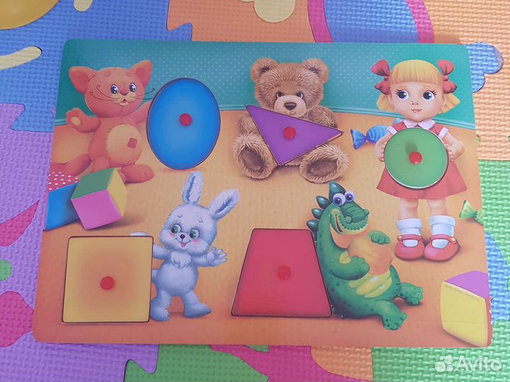 Развивающие игрушки. Рамки-вкладыши