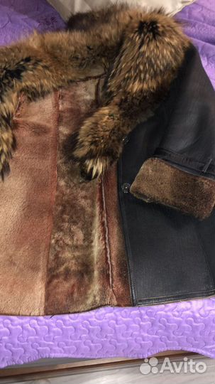 Дубленка натуральная с мехом