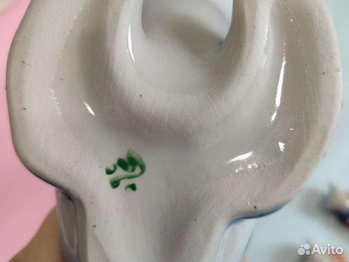 Штоф рыба СССР графин рюмки рыбки фарфор