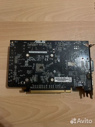 Видеокарта asus gtx 750 ti 2gd5